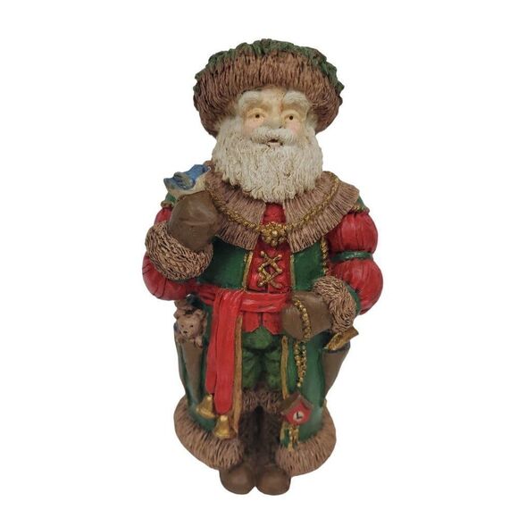 Heritage Santa Figurine Black Forest Christmas Collection German Hand Painted - Picture 1 of 9